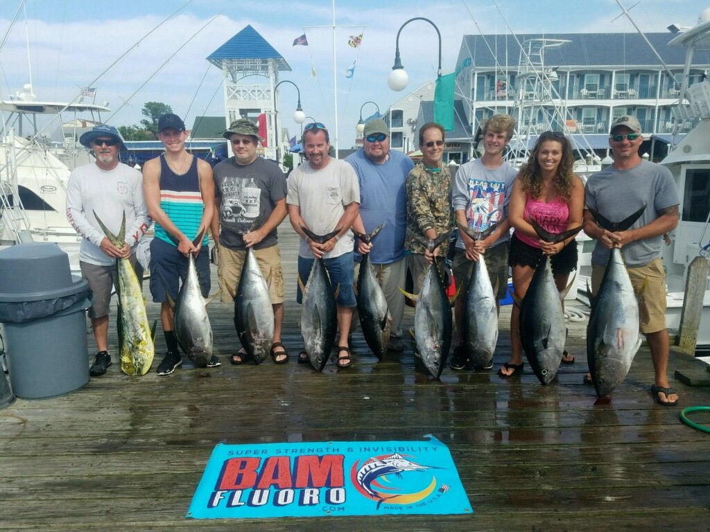 Fishing Report July 13, 2017 Ocean City, MD Fishing